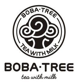 BOBA · TREE TEA WITH MILK trademark