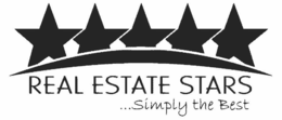 REAL ESTATE STARS ...SIMPLY THE BEST trademark