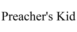 PREACHER'S KID trademark