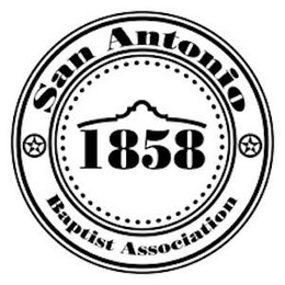 SAN ANTONIO BAPTIST ASSOCIATION 1858 trademark