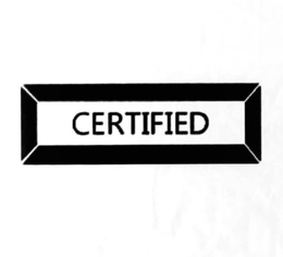 CERTIFIED trademark