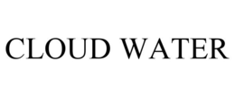 CLOUD WATER trademark