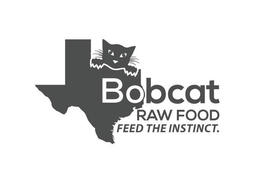 BOBCAT RAW FOOD. FEED THE INSTINCT. trademark
