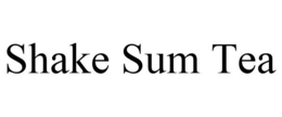 SHAKE SUM TEA trademark