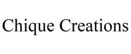 CHIQUE CREATIONS trademark