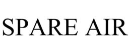 SPARE AIR trademark