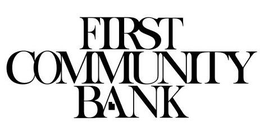 FIRST COMMUNITY BANK trademark