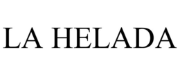 LA HELADA trademark