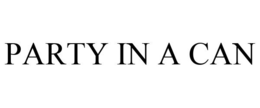 PARTY IN A CAN trademark