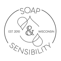 SOAP & SENSIBILITY EST. 2010 WISCONSIN trademark