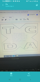 T.C.D.A TOUGH COACHABLE DISCIPLINED ATHLETES trademark