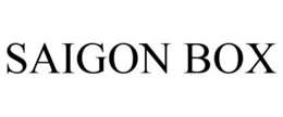 SAIGON BOX trademark