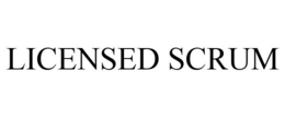 LICENSED SCRUM trademark