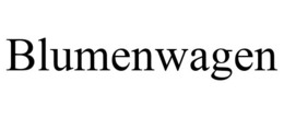 BLUMENWAGEN trademark