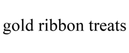 GOLD RIBBON TREATS trademark