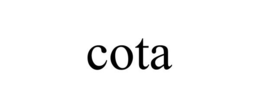 COTA trademark