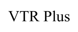 VTR PLUS trademark