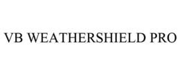VB WEATHERSHIELD PRO trademark