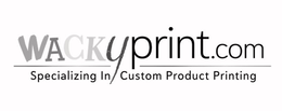 WACKYPRINT.COM SPECIALIZING IN CUSTOM PRODUCT PRINTING trademark