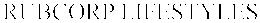 RUBCORP LIFESTYLES trademark