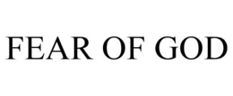 FEAR OF GOD trademark