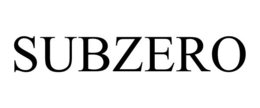 SUBZERO trademark
