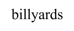 BILLYARDS trademark