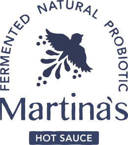 FERMENTED NATURAL PROBIOTIC MARTINA'S HOT SAUCE trademark