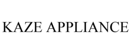 KAZE APPLIANCE trademark