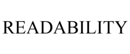 READABILITY trademark