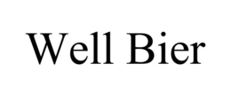 WELL BIER trademark