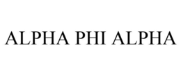 ALPHA PHI ALPHA trademark