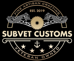 SUBVET CUSTOMS FINE ARTISAN CRAFTING EST. 2019 VETERAN OWNED trademark
