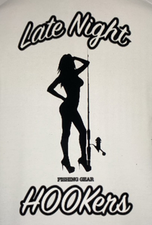 LATE NIGHT FISHING GEAR HOOKERS trademark