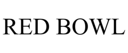 RED BOWL trademark