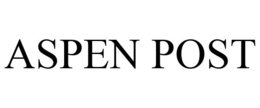 ASPEN POST trademark