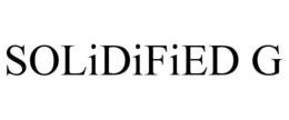 SOLIDIFIED G trademark