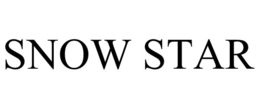 SNOW STAR trademark