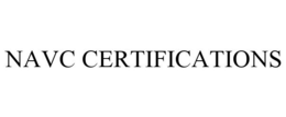 NAVC CERTIFICATIONS trademark