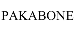 PAKABONE trademark
