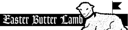 EASTER BUTTER LAMB trademark