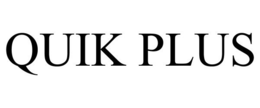 QUIK PLUS trademark
