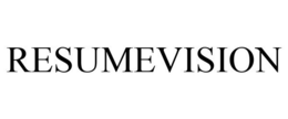 RESUMEVISION trademark