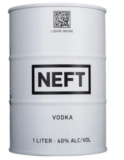 LIQUID INSIDE NEFT VODKA 1 LITER 40% ALC/VOL trademark