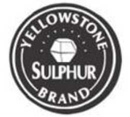 YELLOWSTONE BRAND SULPHUR trademark