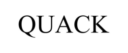 QUACK trademark