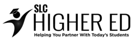 SLC HIGHER ED HELPING YOU PARTNER WITH TODAY'S STUDENTS trademark