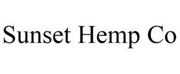 SUNSET HEMP CO trademark