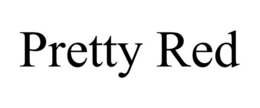 PRETTY RED trademark