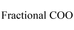FRACTIONAL COO trademark